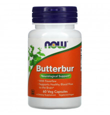 Now Foods Белокопытник 60 вегетарианских капсул