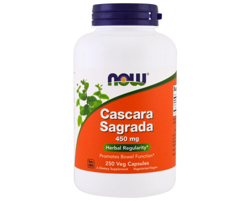 Now Foods Крушина 450 мг 250 капсул Now Foods Крушина 450 мг 250 капсул