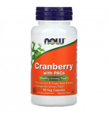 Now Foods Клюква стандартизированный экстракт 90 вегетарианских капсул