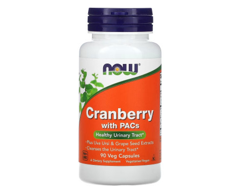 Now Foods Клюква стандартизированный экстракт 90 вегетарианских капсул Now Foods Клюква стандартизированный экстракт 90 вегетарианских капсул