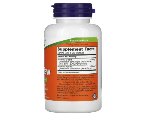 Now Foods Пиретрум 100 капсул Now Foods Пиретрум 100 капсул