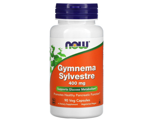 Now Foods Экстракт Джимнема Сильвестра (Gymnema Sylvestre) 400 мг 90 вегетарианских капсул Now Foods Экстракт Джимнема Сильвестра (Gymnema Sylvestre) 400 мг 90 вегетарианских капсул
