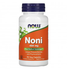 Now Foods Гавайский Нони (Hawaiian Noni) 450 мг 90 вегетарианских капсул