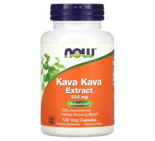 NOW Foods, Kava Kava Extract, 250 mg, 120 Veg Capsules