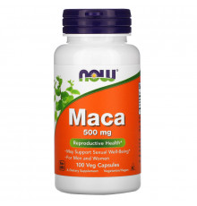 Now Foods Мака 500 мг 100 капсул