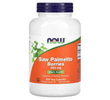 Now Foods Ягоды пальмы сереноа 550 мг 250 капсул