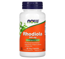 Now Foods Родиола розовая 500 мг. 60 вегетарианских капсул