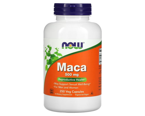 Now Foods Мака 500 мг 250 капсул Now Foods Мака 500 мг 250 капсул