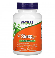 Now Foods Sleep Botanical травяная смесь для сна 90 вегетарианских капсул