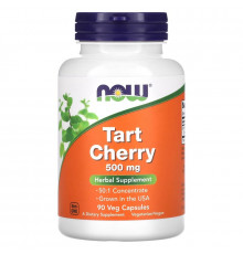 Now Foods, Tart Cherry, 500 mg, 90 Veg Capsules