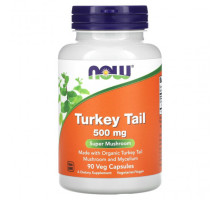 Грибы Turkey Tail, 500 mg, 90 Veg Capsules (250 mg per Capsule)