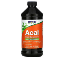 Now Foods, Жидкий концентрат асаи, 16 жидких унций (473 мл)