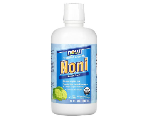 Now Foods Натуральный нони противоокислительный сок суперфрукта 32 жидких унции (946 мл) Now Foods Натуральный нони противоокислительный сок суперфрукта 32 жидких унции (946 мл)