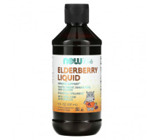 От гриппа и простуды Elderberry Liquid for Kids, 8 fl oz (237 ml)