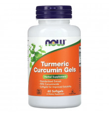 NOW Foods, Turmeric Curcumin Gels, 60 Softgels