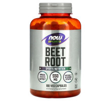 NOW Foods, Sports, Beet Root, 550 mg, 180 Veg Capsules