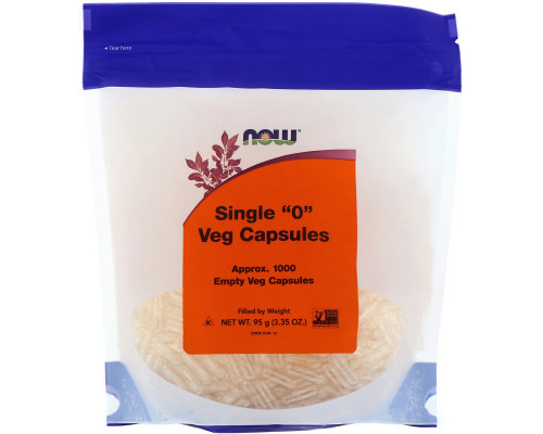 Now Foods Пустые капсулы 1000 шт на растительной основе Now Foods Пустые капсулы 1000 шт на растительной основе