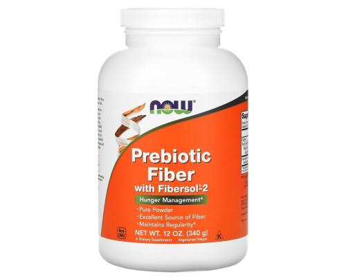 Now Foods, Пребиотическая клетчатка с Fibersol-2, 12 унц. (340 г.) Now Foods, Пребиотическая клетчатка с Fibersol-2, 12 унц. (340 г.)