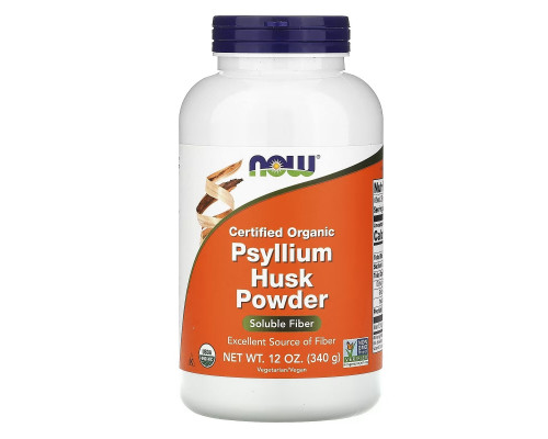 Now Foods 100% органический порошок подорожника 12 унций (340 г) Now Foods 100% органический порошок подорожника 12 унций (340 г)