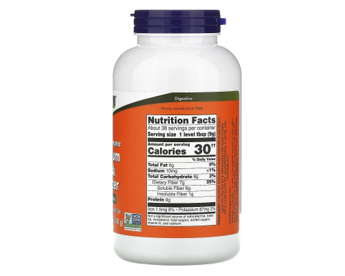 Now Foods 100% органический порошок подорожника 12 унций (340 г) Now Foods 100% органический порошок подорожника 12 унций (340 г)
