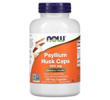 NOW Foods, Psyllium Hush Caps, 500 mg, 200 Veg Capsules