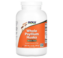 Now Foods Цельная шелуха семян подорожника 340 г