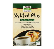Now Foods Ксилит Плюс 75 пакетиков 476 унций (135 г)