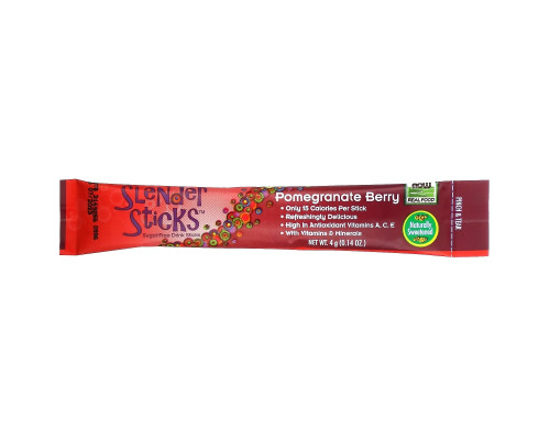 Now Foods, Настоящая пища, палочки для похудания, гранат и ягоды, 12 палочек по 4г Now Foods, Настоящая пища, палочки для похудания, гранат и ягоды, 12 палочек по 4г