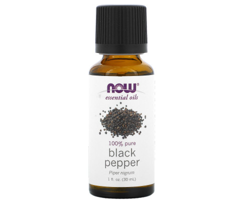 Now Foods, Essential Oils, Black Pepper Oil , 1 fl oz (30 ml) Now Foods, Essential Oils, Black Pepper Oil , 1 fl oz (30 ml)