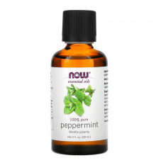 Now Foods Эфирные масла перечная мята 2 жидкие унции (59 мл)