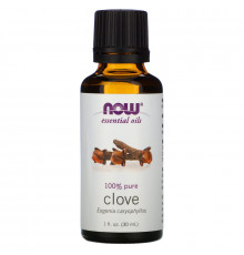 Now Foods Эфирные масла Гвоздика 1 жидкая унция (30 мл)