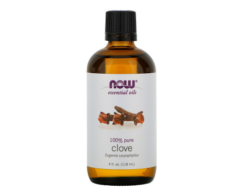 Now Foods Эфирные масла Гвоздика 4 жидких унции (118 мл) Now Foods Эфирные масла Гвоздика 4 жидких унции (118 мл)
