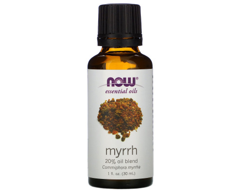 Now Foods Эфирные масла 20% масло мирры 30 мл Now Foods Эфирные масла 20% масло мирры 30 мл