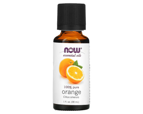 Now Foods, эфирные масла, апельсин, 30 мл (1 жидк. унция) Now Foods, эфирные масла, апельсин, 30 мл (1 жидк. унция)