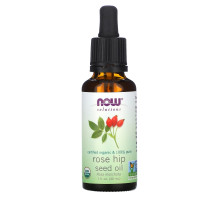 Now Foods Solutions сертифицированное органическое масло из семян шиповника 1 жидкая унция (30 мл)