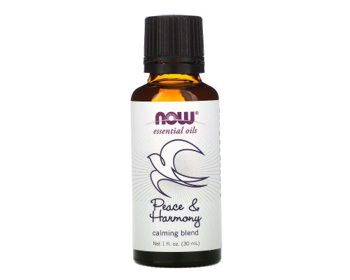 Now Foods Эфирные масла Мир и гармония 1 жидкая унция (30 мл) Now Foods Эфирные масла Мир и гармония 1 жидкая унция (30 мл)