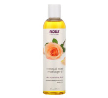 Now Foods Solutions Расслабляющее розовое масло для массажа 8 жидких унций (237 мл)