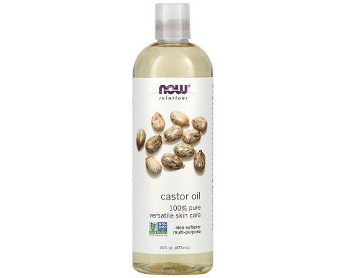 Now Foods Решения касторовое масло (Castor Oil) 16 унций (473 мл) Now Foods Решения касторовое масло (Castor Oil) 16 унций (473 мл)