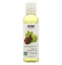 Now Foods Solutions Масло из виноградных косточек 4 унции (118 мл)