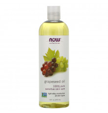 Now Foods Solutions Масло виноградной косточки 16 унций (473 мл)