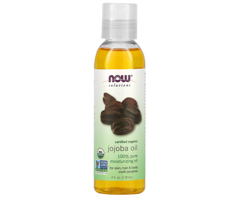 Now Foods Solutions Масло жожоба, для кожи волос и тела, натуральный продукт, 4 жидких унций (118 мл) Now Foods Solutions Масло жожоба, для кожи волос и тела, натуральный продукт, 4 жидких унций (118 мл)