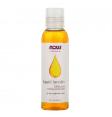Now Foods Solutions жидкий ланолин 4 жидкие унции (118 мл)