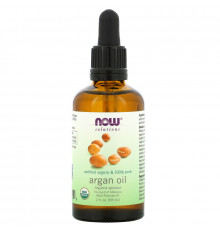 Now Foods Solutions Натуральное аргановое масло 2 жидких унции (59 мл)