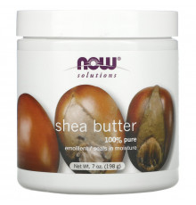 Now Foods Solutions Масло ши, для увлажнения и питания кожи, 7 жидких унций (207 мл)