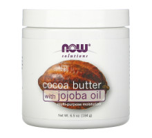 Now Foods Solutions масло какао с маслом жожоба 192 мл
