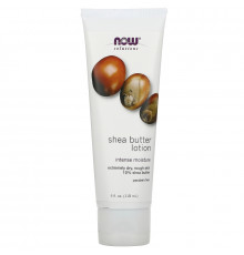 Now Foods Solutions Лосьон на основе масла ши, для питания, восстановления и омоложения кожи, 4 жидкие унции (118 мл)