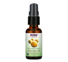 Now Foods, Solutions, Certified Organic & 100% Pure Marula Oil, 1 fl oz (30 ml)