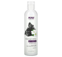 Now Foods, Solutions, Charcoal Detox Gel Cleanser, 8 fl oz (237 ml)