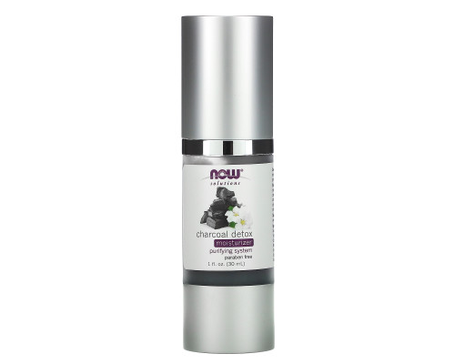 Now Foods, Solutions, увлажняющее детоксифицирующее средство из активированного угля, 1 ж. унц. (30 мл) Now Foods, Solutions, увлажняющее детоксифицирующее средство из активированного угля, 1 ж. унц. (30 мл)