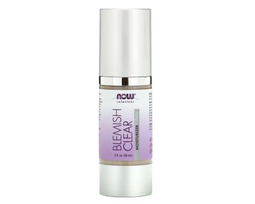 Now Foods, Solutions, Blemish Clear Moisturizer, 2 fl oz (59 ml) Now Foods, Solutions, Blemish Clear Moisturizer, 2 fl oz (59 ml)